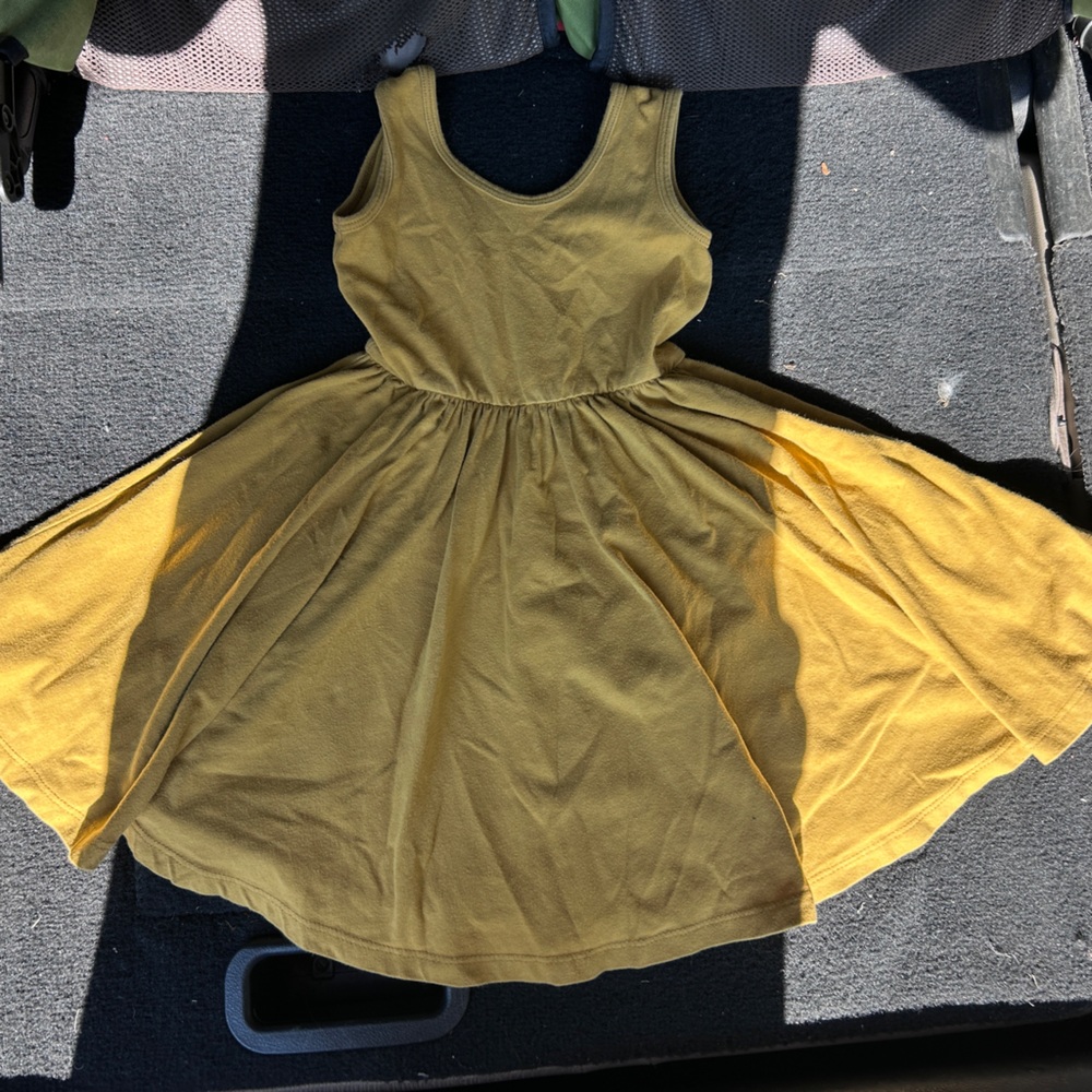 Alice + Ames Yellow Sleeveless Dress